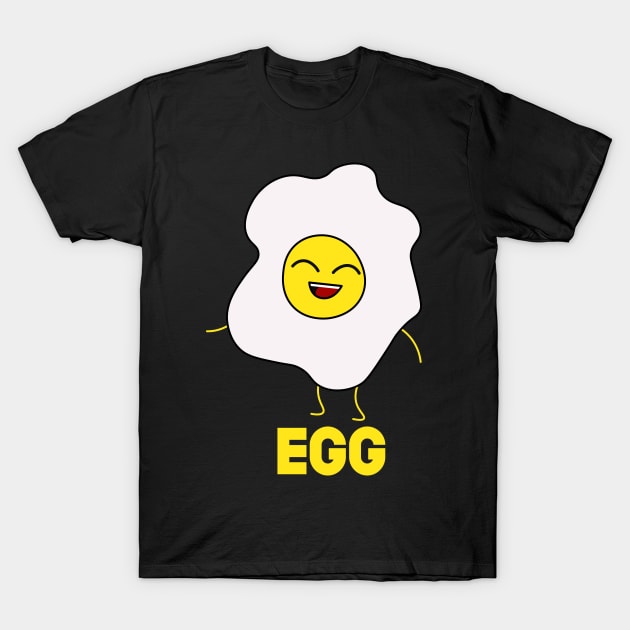 Bacon and Egg Matching Couple Shirt T-Shirt by SusurrationStudio